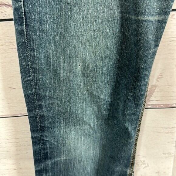 Rock Revival Jeans Womens 28 Blue Carla Legging Stretch Denim Grunge Biker - Picture 3 of 11